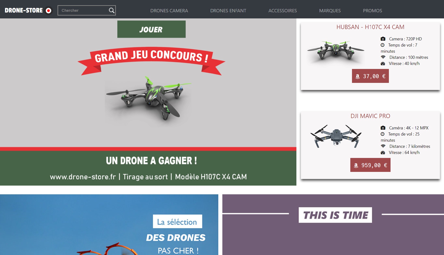 drone-store photo rendu