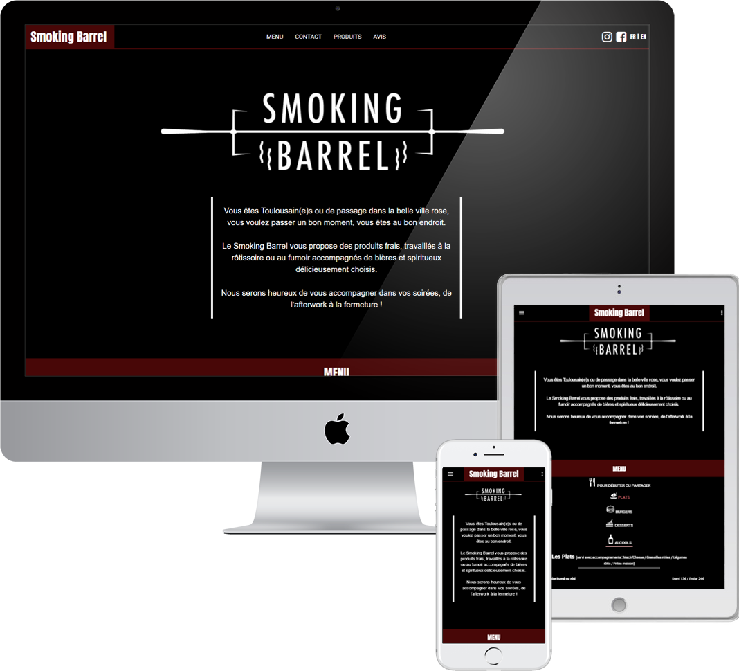 smokingbarrel photo rendu